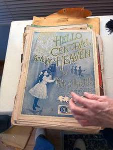 lot 1273 image: Vintage Sheet Music--SBRM