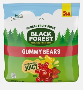 lot 1028 image: Black Forest Gummy Bears 5lb Value Bag