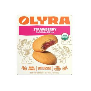 lot 1059 image: 2 pk Olyra Strawberry Soft Baked Bites - 5.3oz4ct