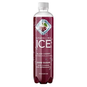 lot 1072 image: SPARKLING ICE, SPARKLING WATER ZERO SUGAR BLACK CHERRY, 8 PK (EXP DATE 01042026)