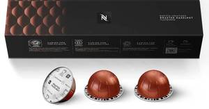 lot 1096 image: Nespresso Capsules Vertuo, Roasted Hazelnut, Medium Roast Coffee, 10 Count Coffee Pods, Brews 7.8oz.