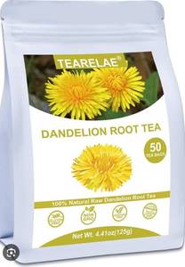 lot 1109 image: Tearelae Dandelion Root Tea - 50 Tea Bags