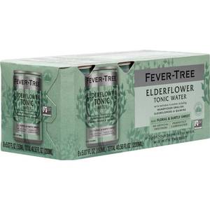 lot 1123 image: Fever-Tree Elderflower Tonic 150ml Cans 8-pack