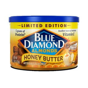 lot 1142 image: Blue Diamond 6OZ Honey Butter Almonds