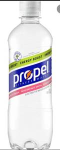 lot 1160 image: 12 PK Propel Fitness Water - Passion Fruit Guava Energy Boost 16.9 Oz Bottles