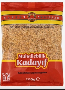 lot 1209 image: Saffet Abdullah Kadayif Shredded Filo Dough 200g