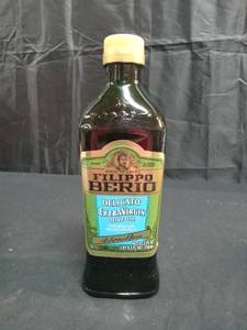 lot 1236 image: Filippo Berio Cold Pressed Extra Virgin Olive Oil, Delicato, 25.3 Ounce Bottle