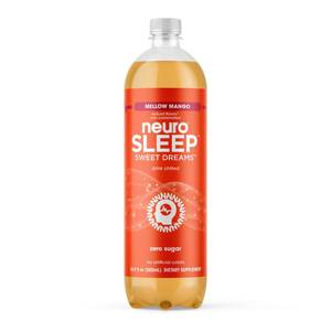 lot 1257 image: 12 PK neuroSLEEP, Mellow Mango, Functional Beverage for Restful Sleep, Non-Carbonated, 16.9 Fl Oz&nbsp