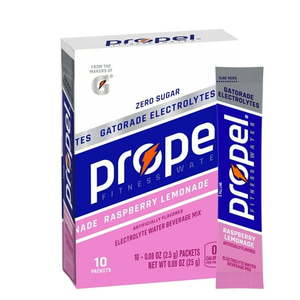 lot 1270 image: 10 BOXES ELECTROLYTE WATER BEVERAGE MIX, RASPBERRY LEMONADE 10 Sticks per Box