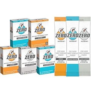 Gatorade Zero Sport Powder Drink Mix  3 Flavor Variety Pack  0.10oz  50 On-the-Go Sticks