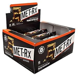 lot 1337 image: MET-RX PROTEIN BAR PEANUT BUTTER CUP 9 COUNT