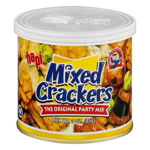 lot 1348 image: Hapi Cracker Mixed Can 3 OZ