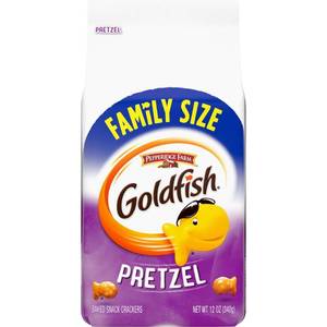 lot 1362 image: Pepperidge Farm Goldfish Pretzel Crackers Family Size - 12oz