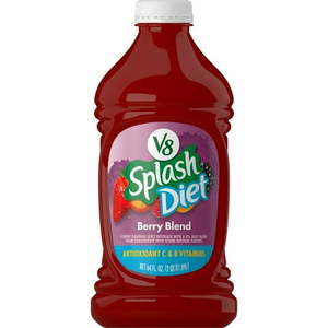 lot 1382 image: V8 SPLASH BEVERAGE BERRY 64OZ