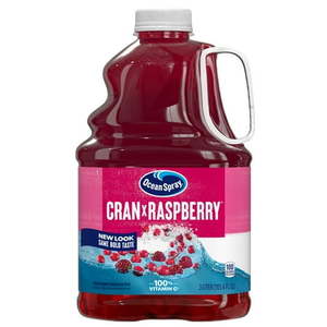 lot 1422 image: OCEAN SPRAY, CRAN-RASPBERRY, JUICE DRINK 3 Liters (NO VISIBLE DATE)