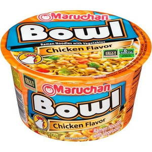 lot 1536 image: RAMEN CHICKEN NOODLE SOUP BOWL, CHICKEN, 6 PK