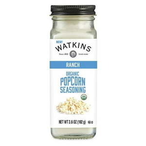 lot 1548 image: Watkins Inc. Organic Popcorn Seasoning - Ranch 3.6 oz Jar BEST BY 122026