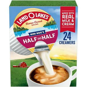 lot 1611 image: LAND O LAKES MINI MOOS HALF & HALF 24 COUNT