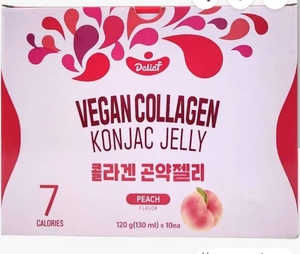 lot 1623 image: Delief Peach Konjac Jelly Box Set