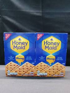 lot 1653 image: 2 pk NABISCO HONEY MAID GRAHAM CRACKERS 14.4 OZ