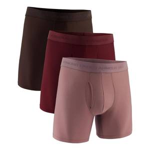 lot 1659 image: UA PERFORMANCE TECH MESH - MOD 6 IN 3PK, SIERRA TAUPE, SMALL - Retail $40