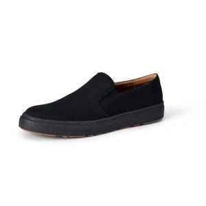 lot 1681 image: Amazon Essentials Mens Slip-on Sneakers, BlackBlack, 12 - Retail $27