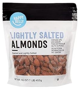 lot 1688 image: Amazon Brand - Happy Belly Roasted & Lightly Salted Almonds, 16 Ounce