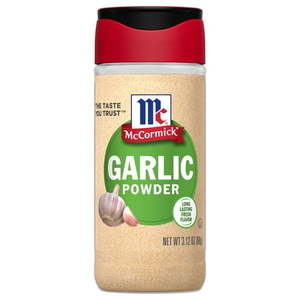 lot 1694 image: McCormick Kosher Garlic Powder  3.12 oz Bottle