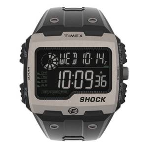 lot 1726 image: Timex Mens Expedition Grid Shock 50mm Quartz Resin Strap, Black, 16 Casual Watch (Model TW4B24900VQ) - Retail $120