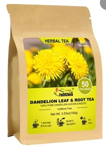 lot 1739 image: FullChea Dandelion Leaf & Root Tea - 50 Tea Bags