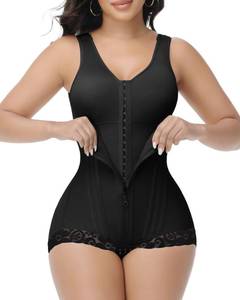 lot 1767 image: SHAPSHE Fajas Colombianas Moldeadoras Stage 2 3 High Compression Full Body Shaper Curvy Faja Postparto Para Mujeres Post Surgery Fupa Control Shapewear Lower Belly Medium - Retail $50
