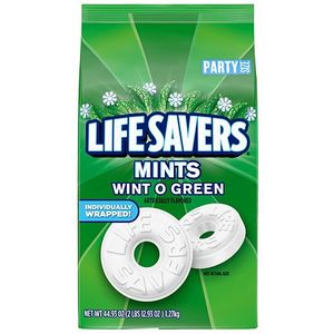 lot 1803 image: Life Savers Wint-O-Green Mint Hard Candy - 44.93oz