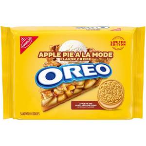 lot 1848 image: Oreo Cookies Apple Pie A La Mode - 10.68oz