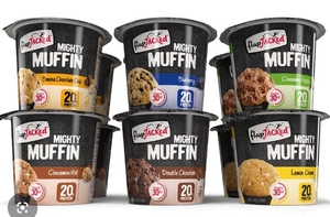 lot 1858 image: FlapJacked Mighty Muffin 12 Count Variety Pack