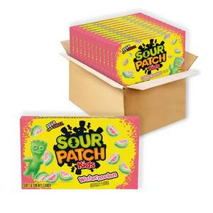 lot 1859 image: SOUR PATCH KIDS Watermelon Soft & Chewy Candy, Bulk Candy, 12 - 3.5 oz Boxes