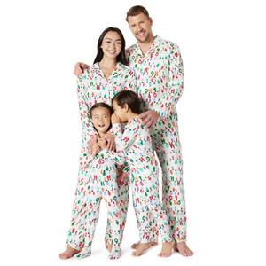 lot 1883 image: Amazon Essentials Mens Flannel Pajama Set, Ivory Festive Lights, XX-Large - Retail $25