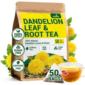 lot 1952 image: Dandelion Leaf & Root Herbal Tea-Caffeine-free, 50 Teabags