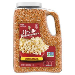 lot 1975 image: Orville Redenbacher s Gourmet Popcorn Kernels  Original Yellow  8 lb (NO VISIBLE EXP DATE)