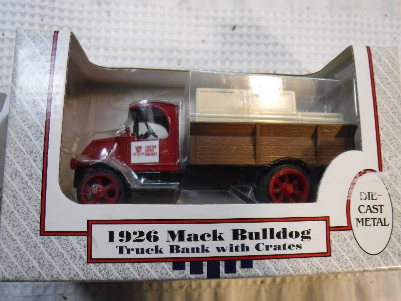 lot 2016 image: 1926 mack bulldog delivery truck bank