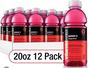 lot 2518 image: Vitaminwater Power-C Dragonfruit 20oz 12-Pack