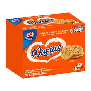 lot 2537 image: Gamesa Marias Cookies (6-4.9 Oz) 29.6 Ounce 6 Pack Box