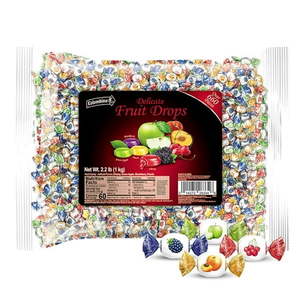 lot 2584 image: Colombina Fruit Filled Drops  Assorted Flavors  2.2 lb Bulk Bag