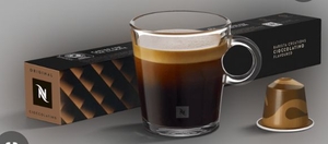 lot 2589 image: Nespresso Cioccolatino Coffee Pods 10 Count