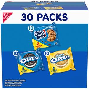 lot 2616 image: NABISCO Sweet Treats Cookie Variety Pack - 23.3oz30ct