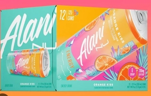 Alani Nu Orange Kiss Energy Drink 12-Pack BEST BY 06/12/2027