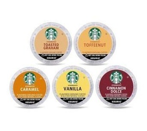 lot 2631 image: Starbucks Flavored K-Cup Variety Pack 40 Count