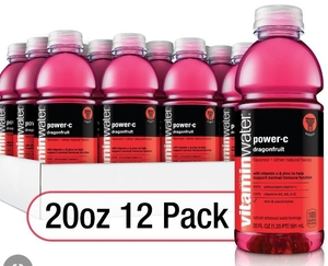 lot 2721 image: Vitaminwater Power-C Dragonfruit 20oz (12 Pack)