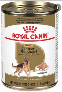 lot 2742 image: Royal Canin German Shepherd Adult Wet Dog Food 12-13.5 Oz Cans (NO VISIBLE EXP DATE)