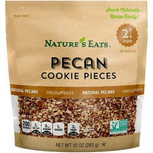 lot 2770 image: Natures Eats PECAN COOKIE PIECES 10 Oz