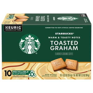 lot 2775 image: Starbucks Coffee Starbucks Keurig Hot Coffee  10 ea